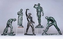 Max Kalishs bronze sculptures of American workers blew away their presale estimates