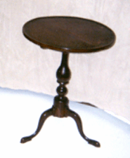 Chippendale tilttop candlestand 15400