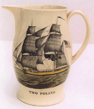 Two Pollys Liverpool pitcher 3163