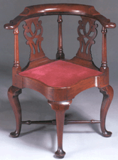 Queen Anne roundabout chair 295500