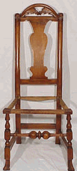 A private buyer was the underbidder for the set of six Queen Anne chairs