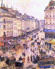 La Rue St Lazare by Camille Pissarro was the top lot at Sothebys for a record 6605750