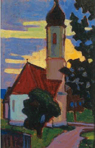 Dorfkirche in Froschhausen Gabriele Munter 29375