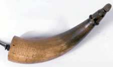 Stebbins powder horn 2587