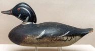 One of a pair of woodducks by the Peterson Decoy Factory which fetched 66000