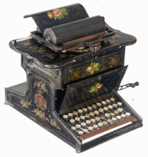 Sholes amp Glidden typwriter 33500