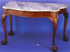 Van Rensselaer family New York Chippendale slab top table 92000 with premium