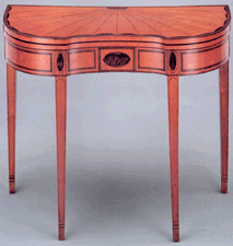 My favorite object was the great kidneyshaped Philadelphia satinwood card table says J Michael Flanigan who was curator of the Kaufman collection from 198487 Courtesy National Gallery of Art
