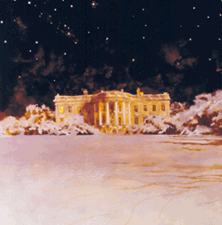 Christmas Eve at the White House James Wyeth 1981 Oil on canvas from the collection of the artist