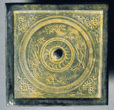 Square Mirror with Two Phoenixes and Floral Sprays Northern Song Dynasty 162 x 162 cm