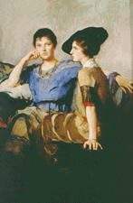 The Sisters Edmund C Tarbell 1921 From the collection of the Carolina Art AssociationGibbes Museum of Art Charleston SC