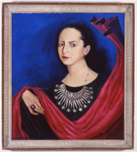 The artist Roberto Montenegro painted cosmetics founder Helena Rubenstein shortly after Spratling designed the necklace she wears here especially for her Collection of Helena Rubenstein Foundation