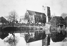 Hawkhurst Church Kent A Photographic Truth 1852 Albumen silver print from paper negative collection Victoria and Albert Museum London