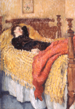 A Woman Resting Lilian Westcott Hale circa 1920