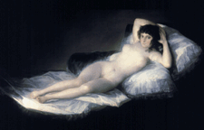 Maja desnuda Naked Maja Francisco Goya y Lucientes 17971800 Oil on canvas Museo Nacional del Prado Madrid