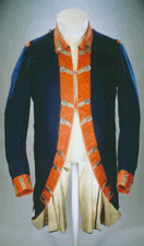 Rare regimental Revolutionary War coat 177779