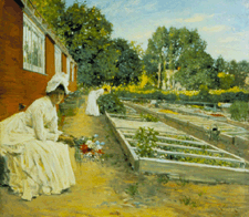 The Nursery 1890 Oil on panel from the Manoogian Collection