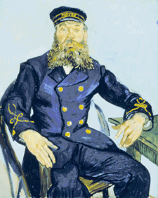 Postman Joseph Roulin 1888 Oil on canvas