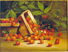 Strawberries Charles E Porter 18501923 oil on canvas