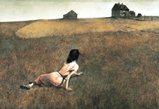 Christinas World Andrew Wyeth 1948 Tempera on gessoed panel from the collection of the Museum of Modern Art New York City