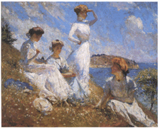 Summer 1909 Oil on canvas from the collection of the Museum of Art Rhode Island School of Design