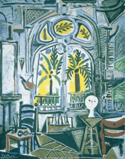 Studio 1955 Oil on canvas from the collection of the Tate Gallery