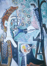 The Artist 1963 Oil on canvas from the collection of the Wadsworth Atheneum Museum of Art