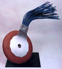 Typewriter Eraser Claes Oldenberg 1977 Aluminum cement and stainless steel