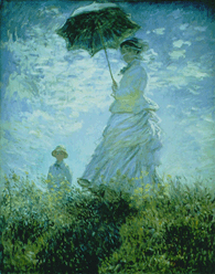 Woman with a Parasol Mme Monet and her Son Claude Monet 1875 National Gallery of Art