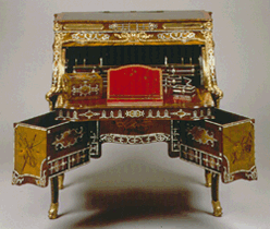 Rolltop desk Neuwied Germany circa 1770 Abraham and David Roentgen Wood marquetry motherofpearl