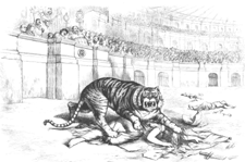 The Tammany Tiger Loose What Are You Going To Do About It one of the most powerful political cartoons of all time appeared in Harpers Weekly on the eve of the elections of 1871 As a corpulent Tweed and a throng look on Tammany Halls tiger has rampaged through the civic arena and now teeth bared claws the downed figure of Columbia representing New Yorks innocent citizenry