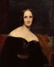 Mary Wollstonecraft Shelley Richard Rothwell circa 1840 Oil on canvas from the collection of the National Portrait Gallery London