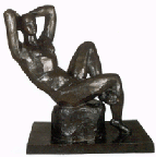 Large Seated Nude Henri Matisse 192325 Bronze