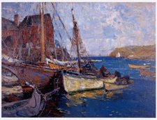 Motif 1 Harry Vincent circa 1920 Oil on canvas