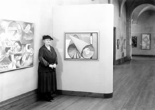 Katherine Dreier among the works in the 1948 exhibit