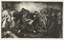 Made in Germany George Bellows 1918 Lithograph