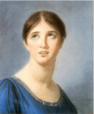 Portrait of a Young Woman Elisabeth Louise Vigee Le Brun 1811 Pastel