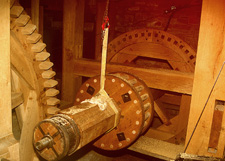 Inside George Washingtons Gristmill at Mount Vernon