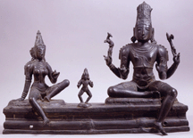 Somaskanda Chola Period circa 1100 Bronze from the collection of Doris Wierner New York City