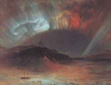 Aurora Borealis Frederic Edwin Church 1865 Oil on canvas