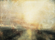 Yacht Approaching the Coast JMW Turner circa 184045 Oil on canvas copyright Tate London 2001