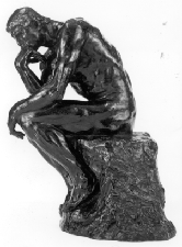 The Thinker Auguste Rodin 1880 Bronze Scott M Black collection