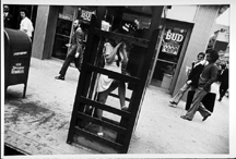 NYC 1972 Garry Winogrand gelatin silver print On loan from Tufts University Gallery