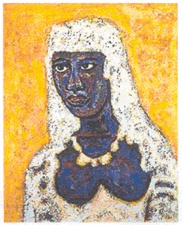 Untitled Beauford Delaney 196465 Oil on canvas from the collection of Darthea Speyer