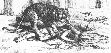 Tammany Tiger Loose detail Harpers Weekly Nov 11 1871