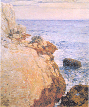 The East Headlands Appledore Isles of Shoals Childe Hassam Adelson Galleries New York City