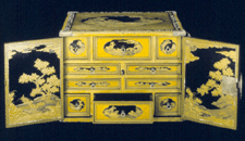 Seventeenth Century Japanese lacquer cabinet