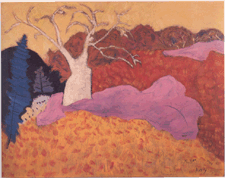 Autumn Milton Avery 1944 Oil on canvas from the collection of Dr and Mrs Raymond Sackler