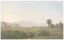 At Peace Mount Washington Valley Benjamin Champney 1864 Oil on canvas