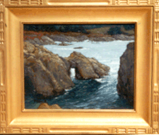 The Arches Pt Lobos Brian Blood oil